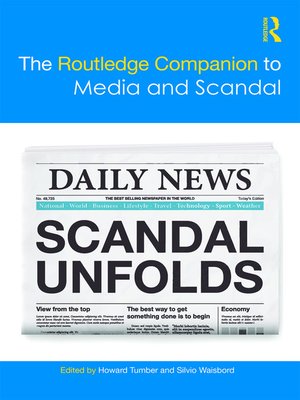 cover image of The Routledge Companion to Media and Scandal